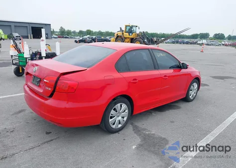 2012 Volkswagen Jetta 2.5L Se from USA, damaged, VIN 3VWDP7AJ9CM382346
